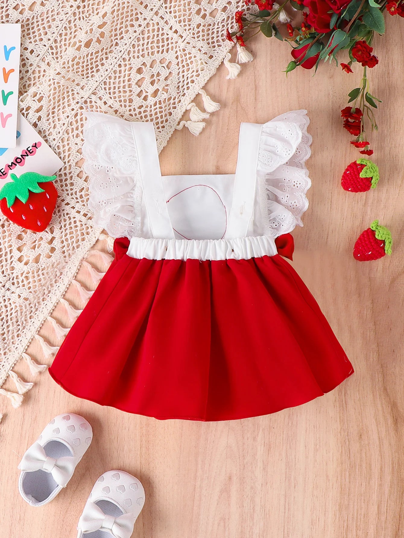 Vestido Bebê Moranguinho