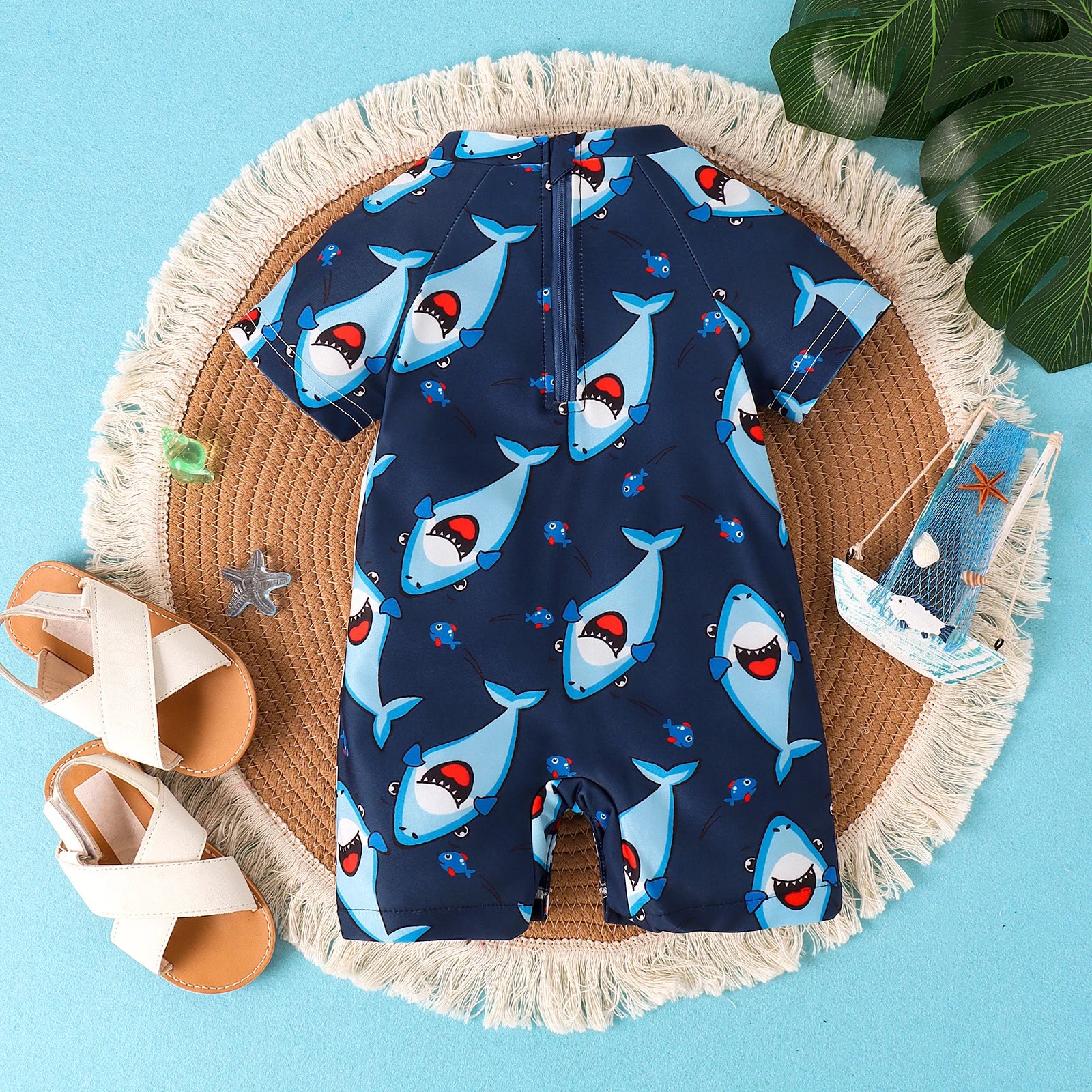 Macacão Baby Shark