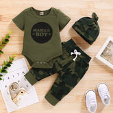 Conjunto Baby Camuflado 3pçs