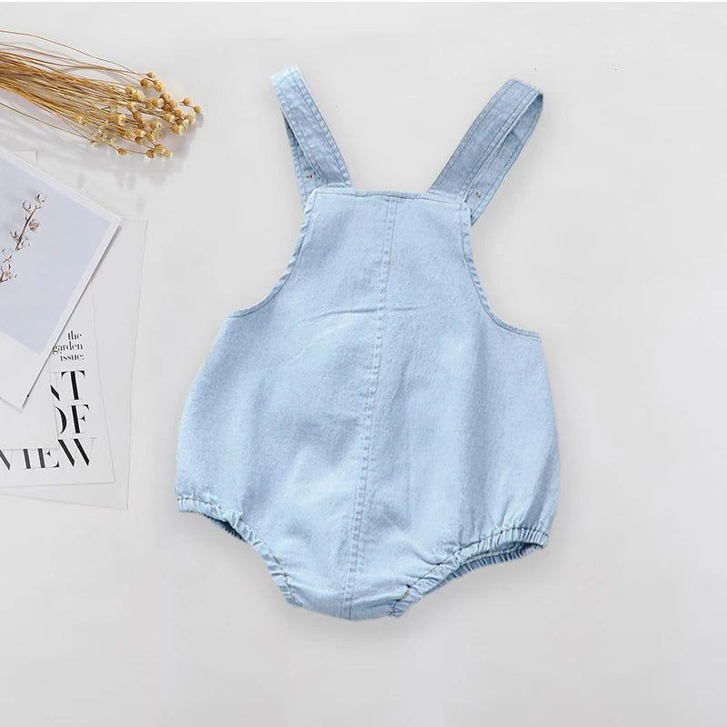Jardineira baby Jeans
