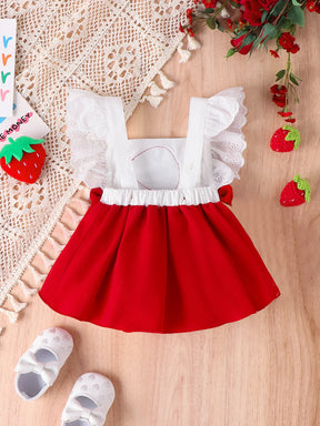 Vestido Bebê Moranguinho