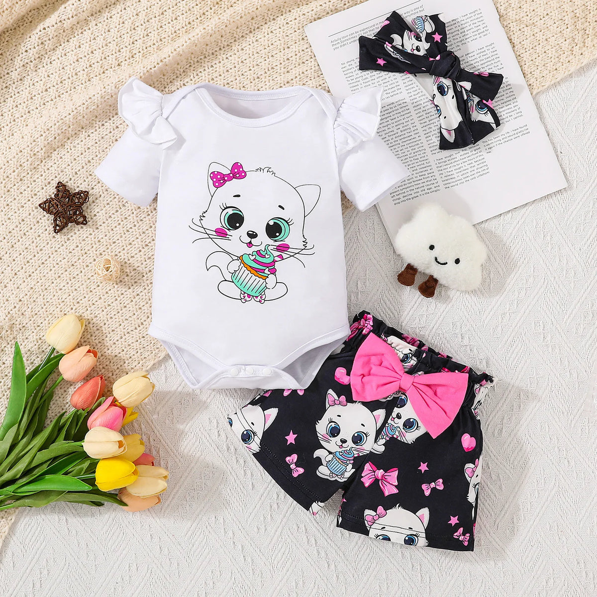 Conjunto Baby Cat