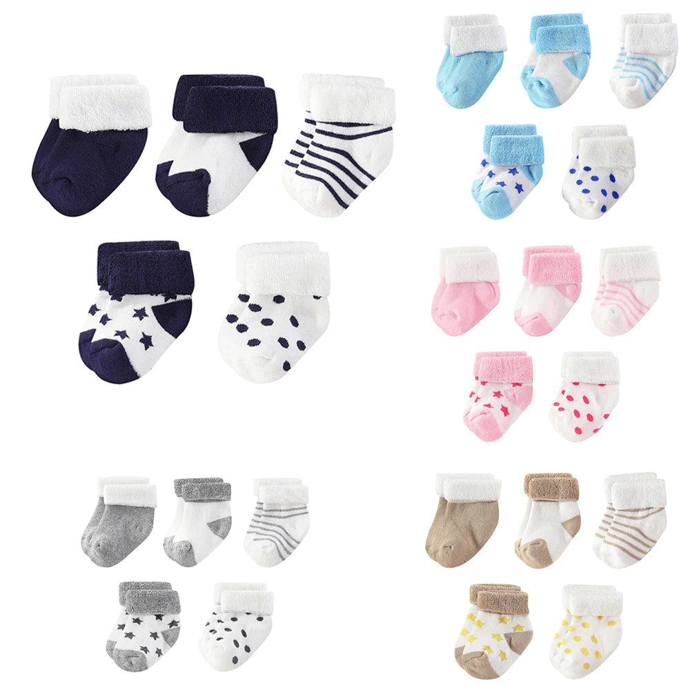 Kit 5 Pares de Meias infantil
