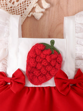 Vestido Bebê Moranguinho